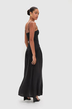 Black Lenise Maxi Dress