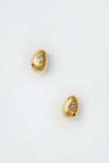 Studded Gold Mini Arp Earrings