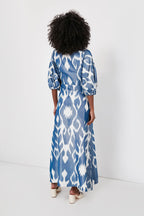 Blue Jodhpur Dress