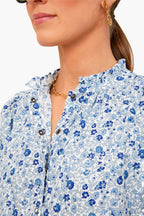 Sweet Blue Los Altos Top