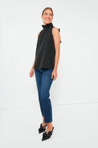 Black Mason Top