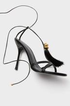 Black Farah Sandal