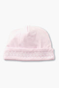 Pink Hand Smocked Hat