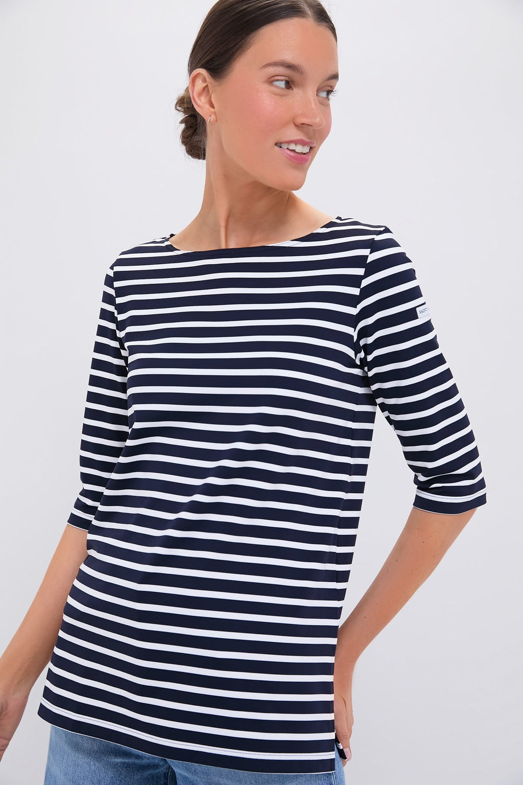Navy-Neige Phare Tunic