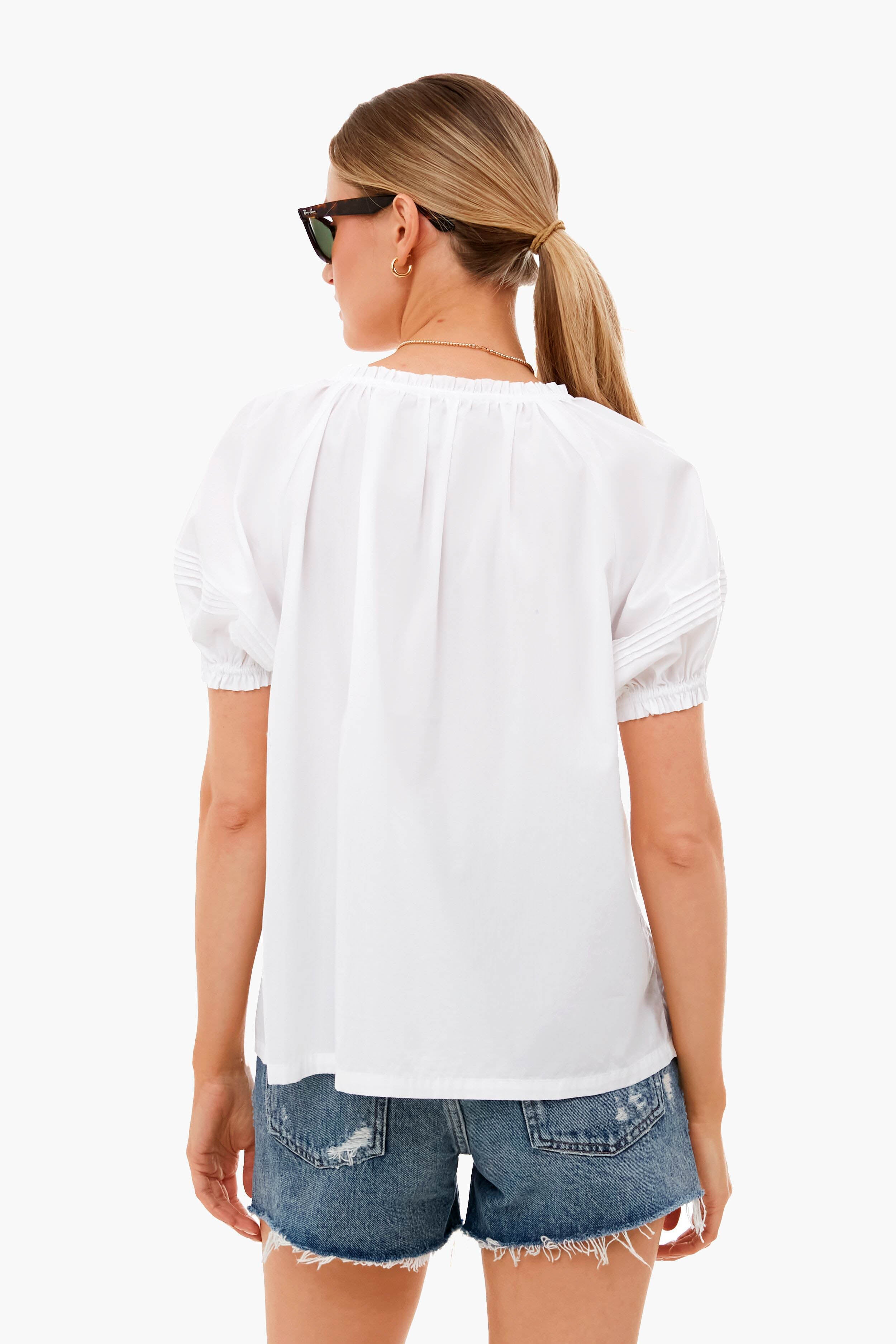 Classic White June Blouse