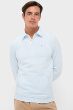 Heathered Ice Collared Sweatshirt