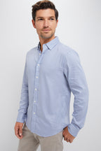 Light Blue Gingham Movement Shirt
