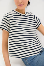 Navy Stripe Parker Classic Tee