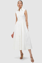 Parchment Chavela Dress
