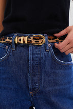 Leopard Kad Belt