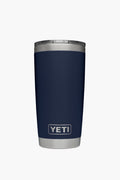 Navy Rambler 20oz Tumbler w/MS Lid