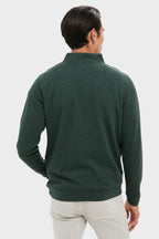 Deep Verdant Crown Comfort Pullover
