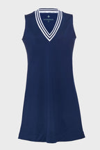 Navy Performance Jersey Suzanne Tennis Dress