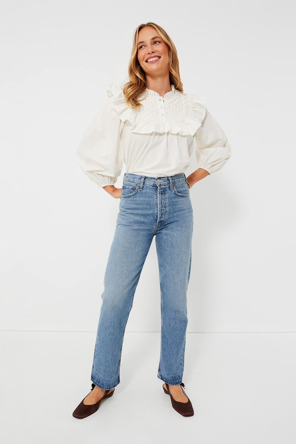 Ivory Vivienne Blouse