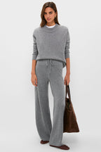 Shadow Gray Cashmere Jane Pant