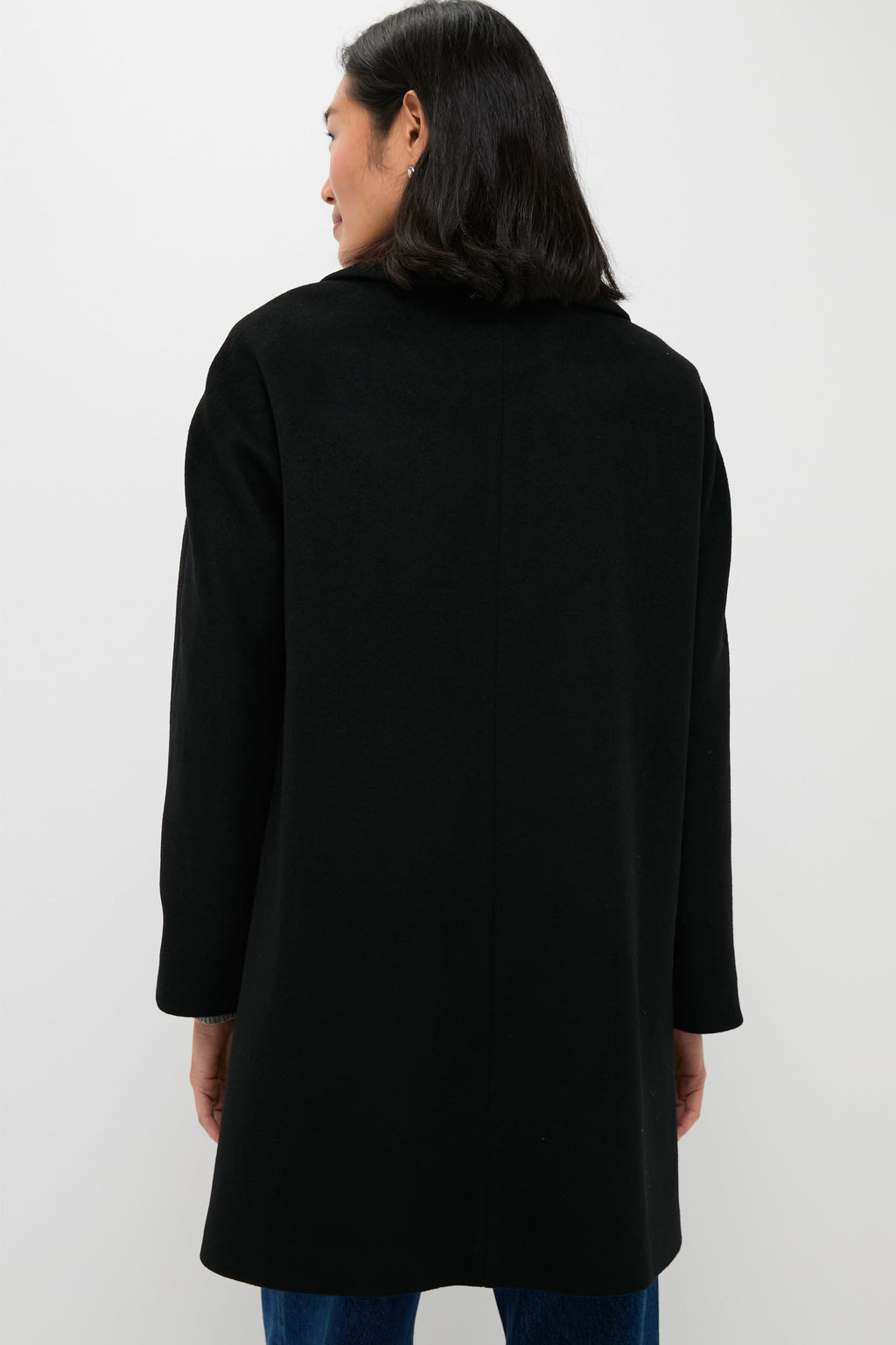 Black Harley Peacoat