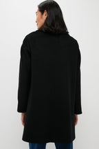 Black Harley Peacoat