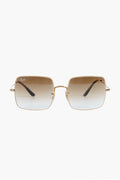 Brown Square 1971 Sunglasses