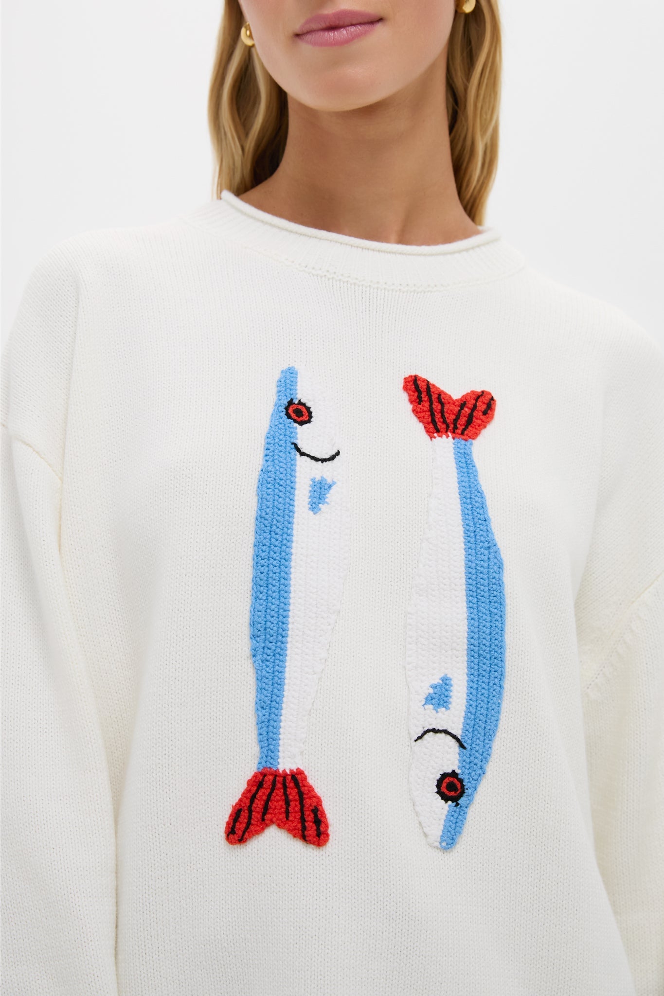 Pier Ivory Giada Sweater