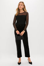 Black Kelsea Top