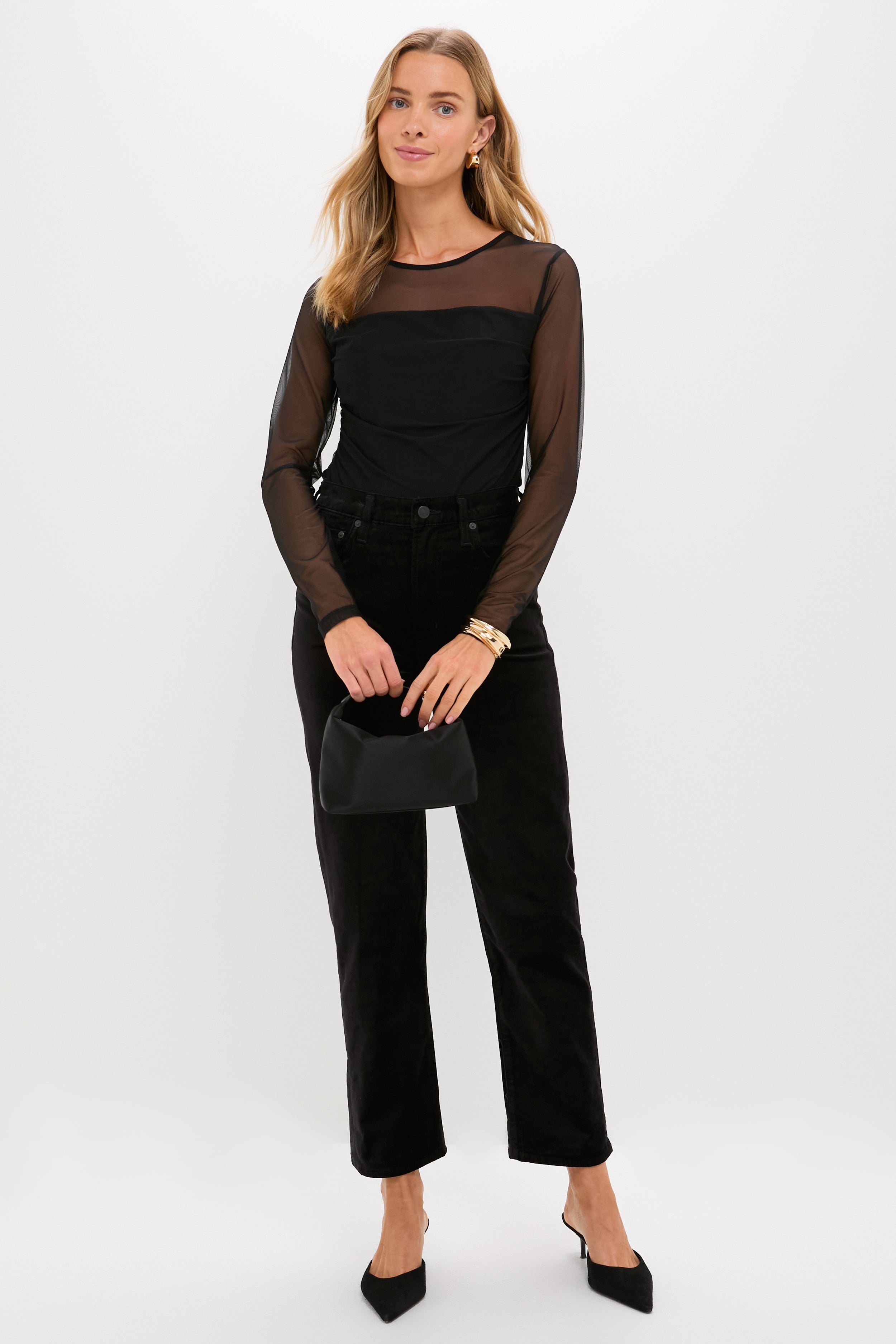 Black Kelsea Top