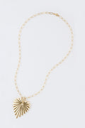 Gold Full Heart Pendant