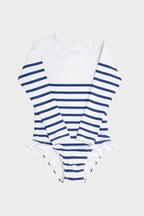 Breton Stripe Rashguard One Piece