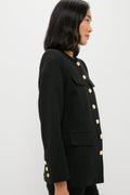 Black Tweed Jennings Jacket