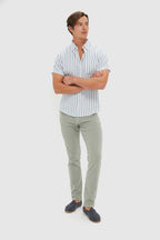 Light Blue Stripe Costa Shirt