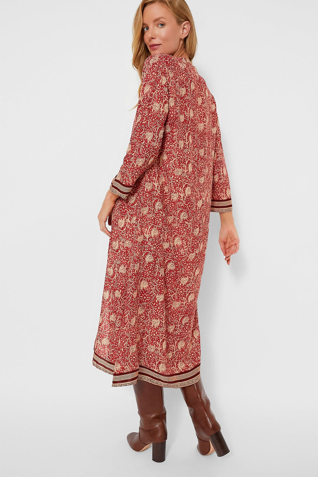 Water Lily Terracotta Isobel Dress
