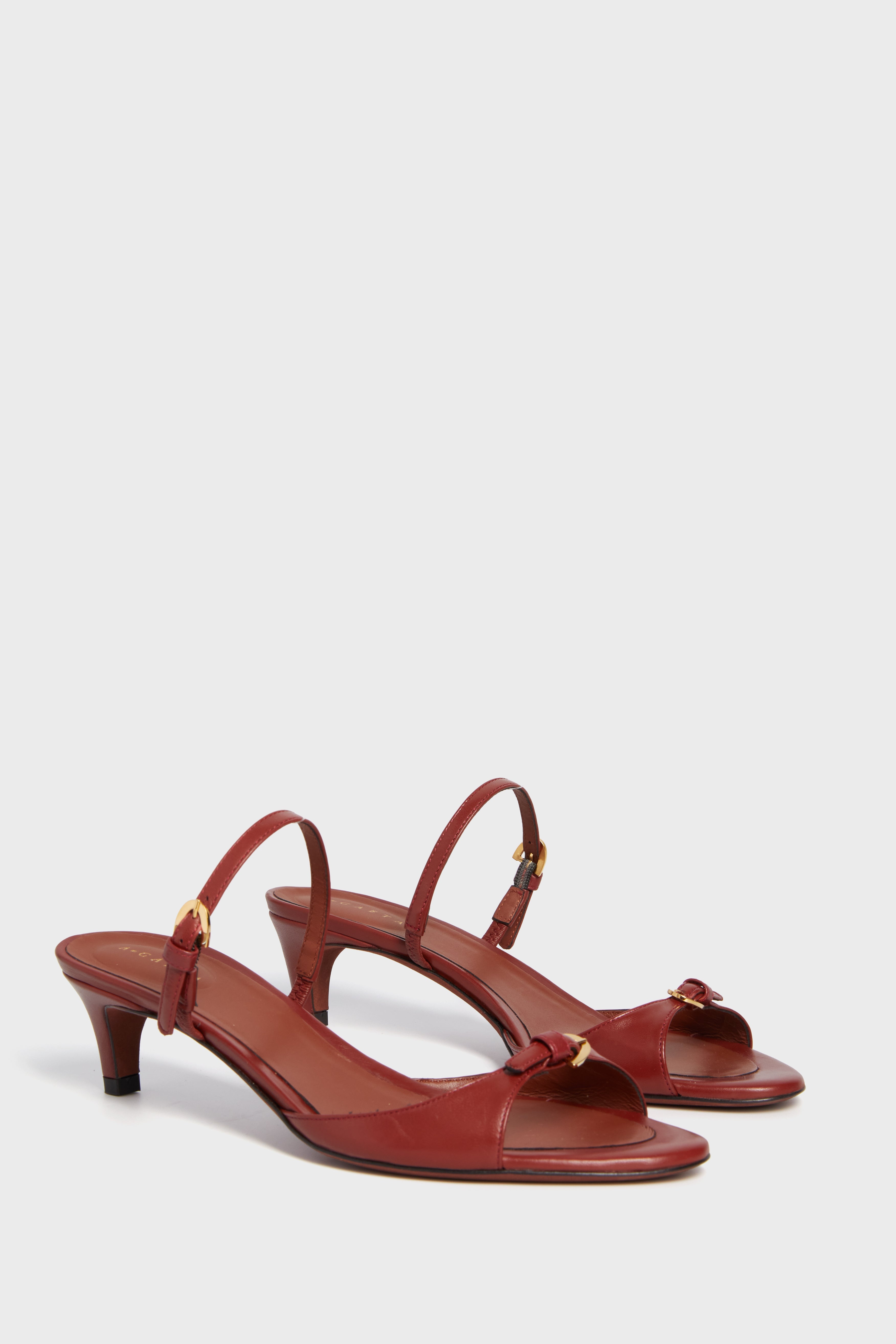 Lipstick Red Nappa La Capricciosa Heels