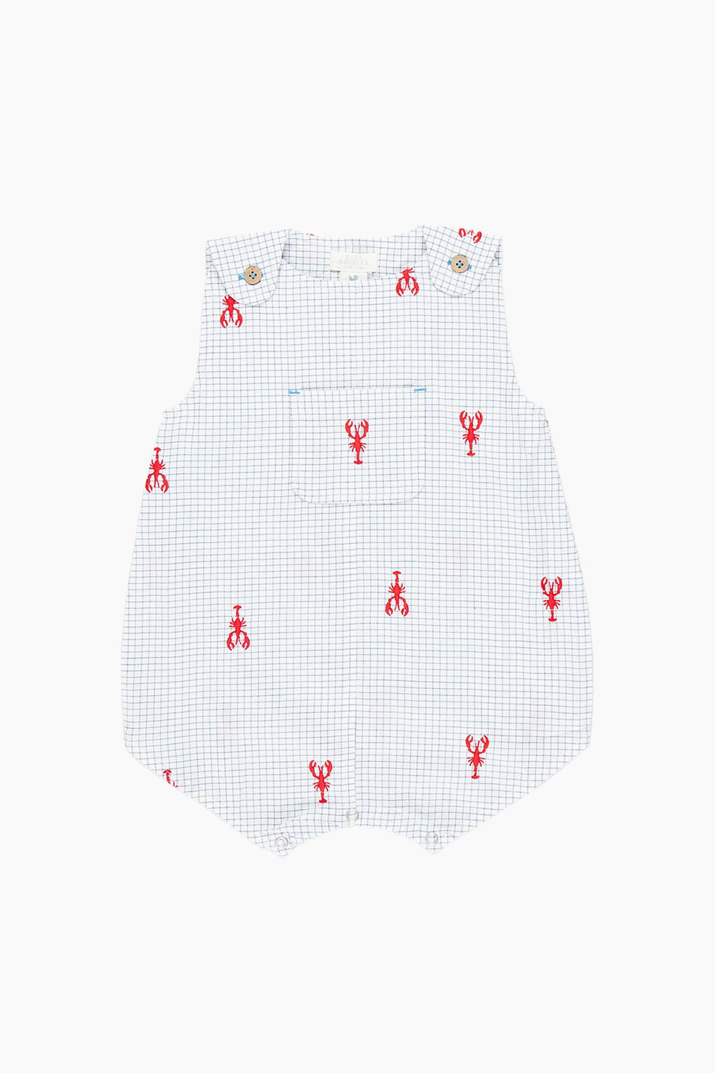 Lobster Check Baby Boys Noah Jumper