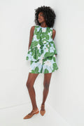 Green Waterlily Alora Linen Top