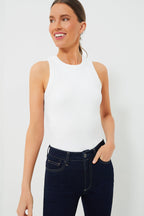 White Jordyn Tank