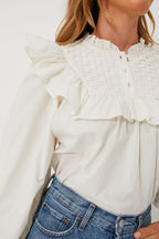 Ivory Vivienne Blouse