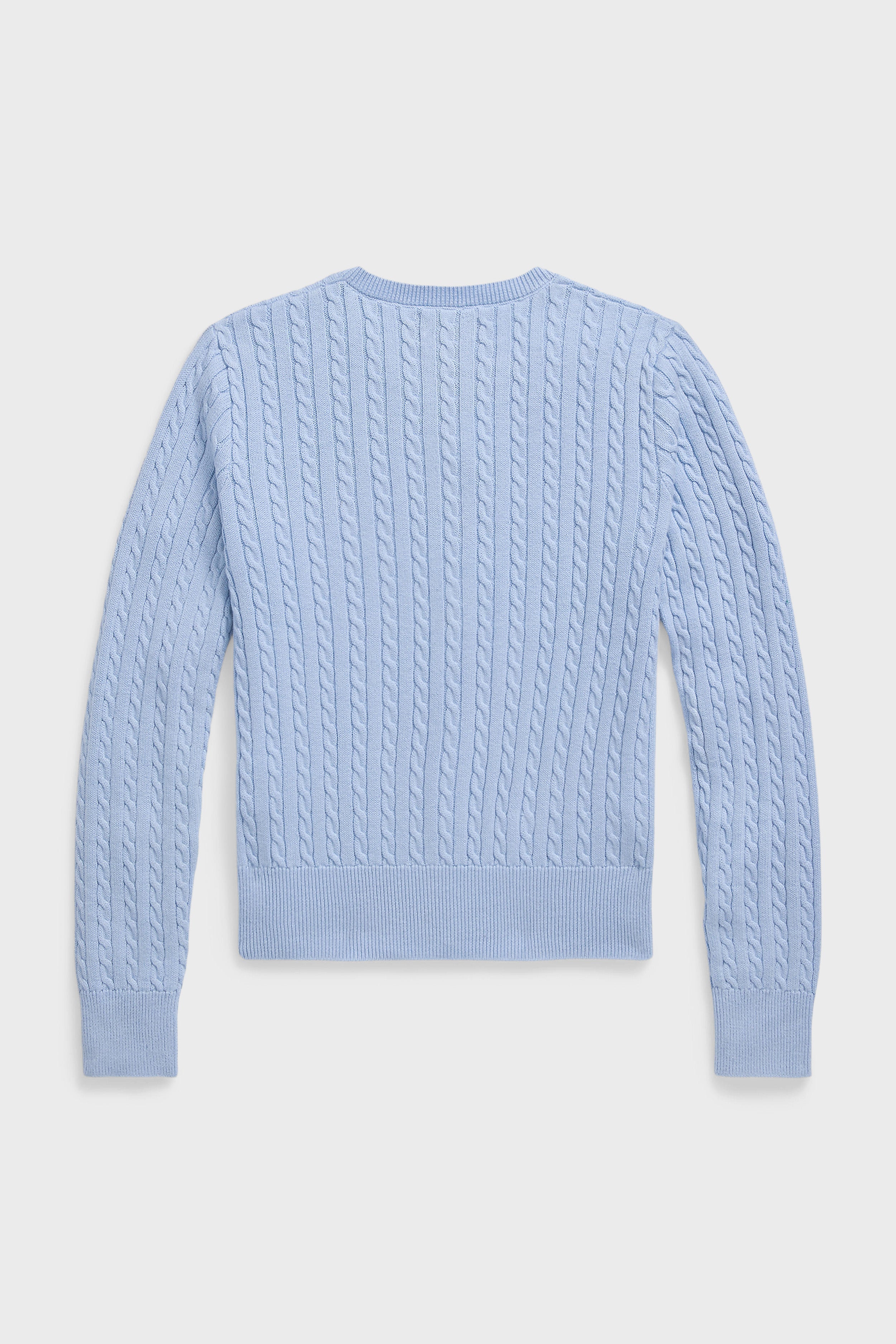 Girls Cable-Knit Cotton Cardigan