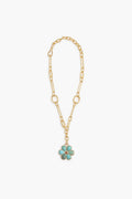 Turquoise Desert Daisy Necklace